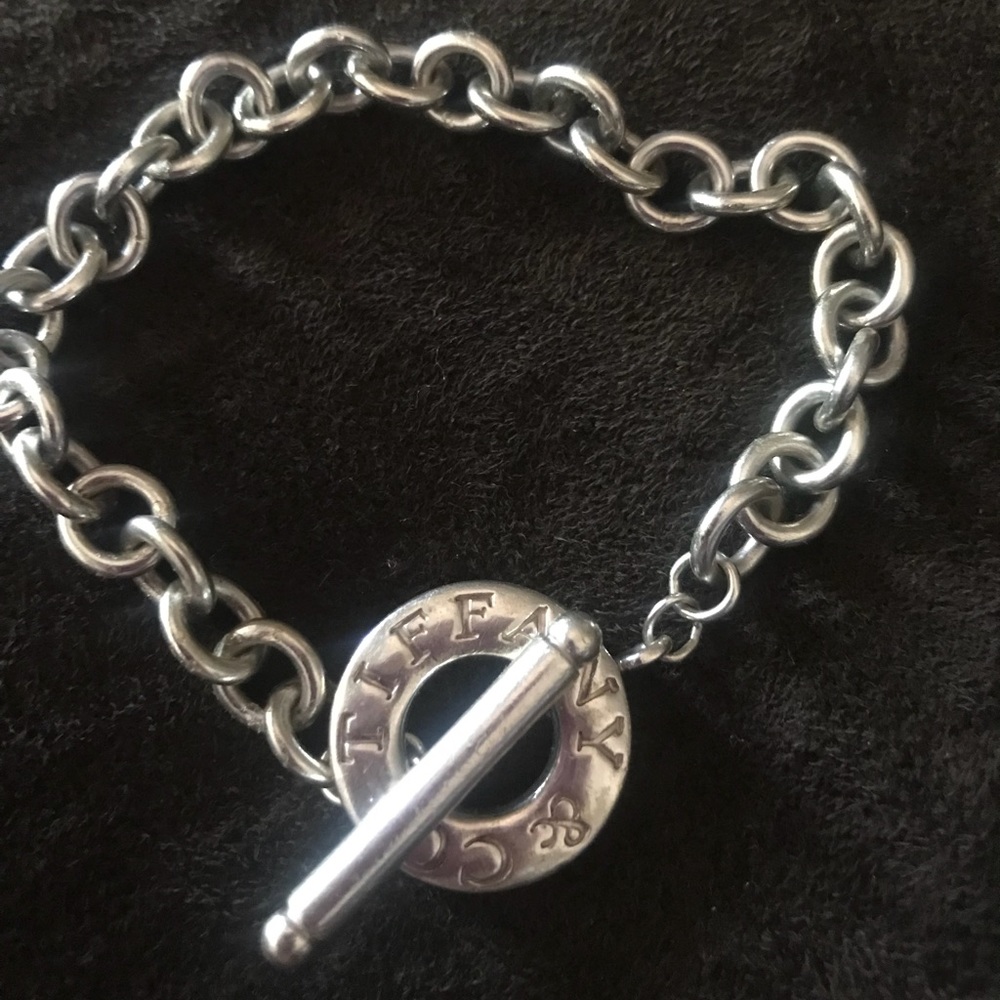 Authentic Tiffany & Co. toggle bracelet.